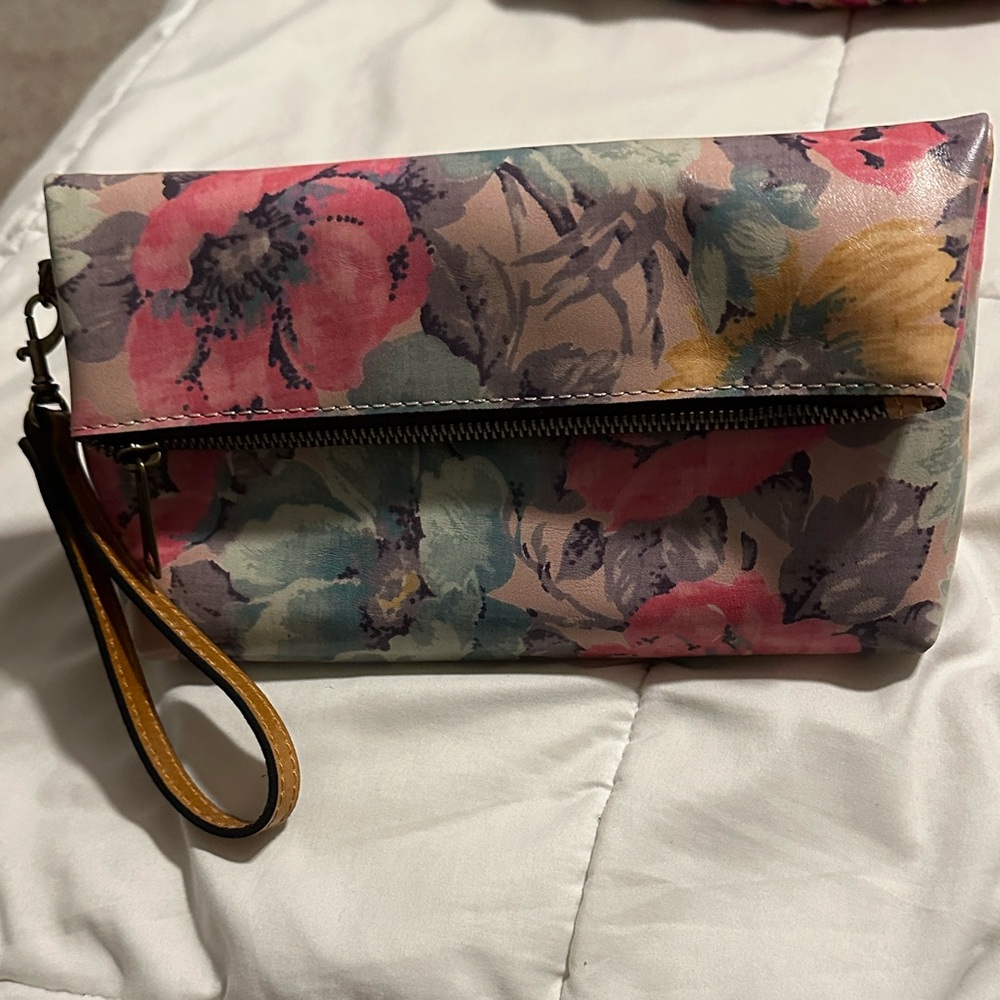 Patricia Nash Multicolor Floral Wristlet